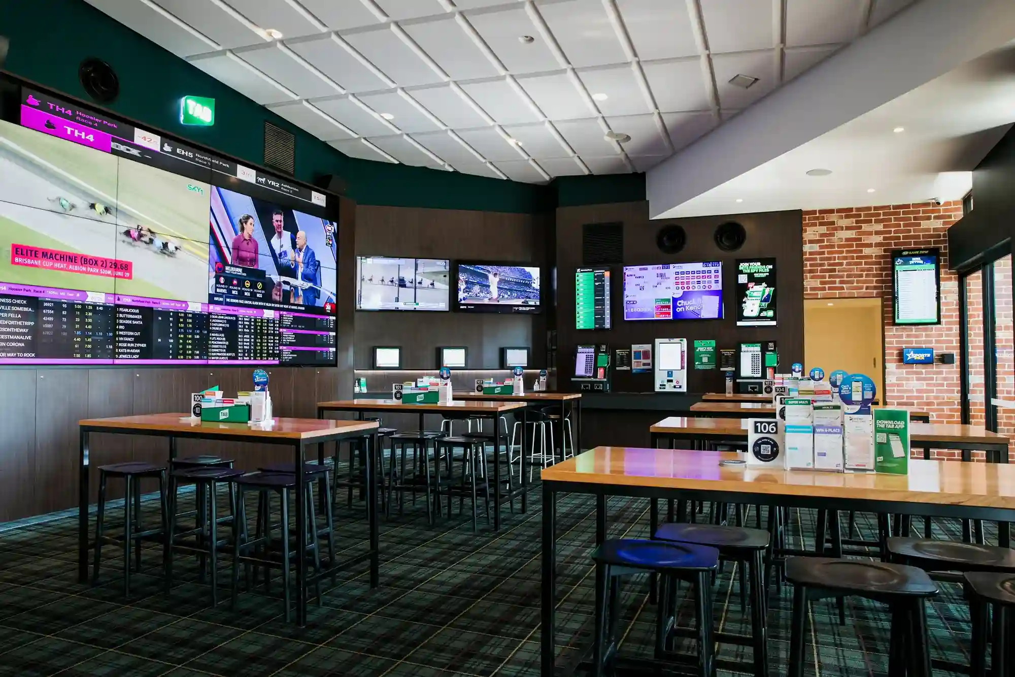 Sports Bar Atmosphere